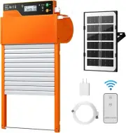 Solar Powered Automatic Chicken Coop Door