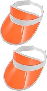 [SHERCHPRY] 2pcs Sun Visor Caps for Men Bonnet for Men Hats Has Sun Headband Beach Hat for Men Mens Visors