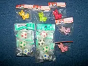 NEW LOT OF IWAKO SOCCER BALLS KAWAII ANIMAL PUZZLE ERASERS JAPAN MINIATURES