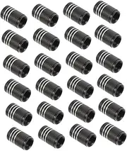 SWOOMEY 24 Pcs Car Valve Caps Durable Stem Caps for Tire Air Nozzles Easy to Install Remove Compatible with Cars Trucks Suvs Bicycles Prevent Leakage Dirt Damage