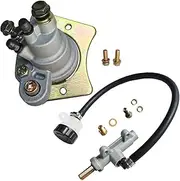 Vanlison Rear Brake Master Cylinder & Caliper Set Compatible with Polaris Scrambler 500 Trail Blazer 250 330 Trail Boss 330 2005-2009 Direct Replacement Parts OEM # 1910806 1910791