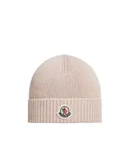 Moncler Enfant Knitted Beanie XXS,XXXS,XS light pink