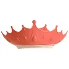 Adjustable Baby Shower Cap Crown Kids Children Bath Shampoo Hat. K7L7 V1P8