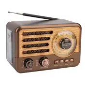 Portable Retro Radio Vintage Bluetooth Speaker FM/AM Radio Receiver with8610