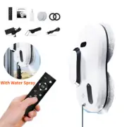Window Automatic Cleaning Cleaner Robot Smart Remote Control Tool W/ Water Spray