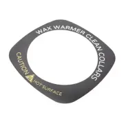10pcs Professional Wax Warmer Collar Wax Heater Protective Ring Accessory (S WTD