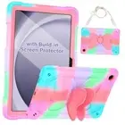 Cover for Samsung Galaxy Tab A9+ Plus Case with Screen Protector, Galaxy Tab