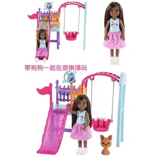 《Cathy’s mom 美國代購2店》 Barbie Chelsea芭比妹妹雀兒喜&寵物系列精選組合🐶🐱🐰預購