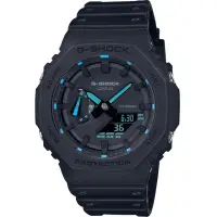 在飛比找momo購物網優惠-【CASIO 卡西歐】G-SHOCK 農家橡樹八角雙顯錶-黑