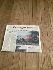 August 30, 2003 The New York Times War On Terror Full-Newspaper