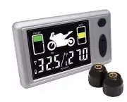 Premium Tire Monitor System Motorcycle / Wireless RF Remote With 2 valve caps