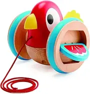 Hape Pull Along Bird Outdoor Learning Activity Kids/Toddler Fun Play Toy 12m+
