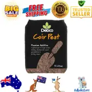 Debco Coir Peat for Potting Mixes 5L Lightweight & High Water Holding NEW AU