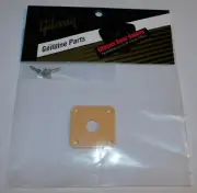 Gibson Les Paul Jackplate Output Creme Input Guitar Parts Cream Studio Custom