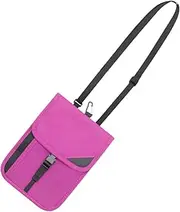 [MagiDeal] Travel Neck Wallet RFID Blocking Neck Pouch Undergarment Purse for Women Men Lightweight with Adjustable Neck Strap for Cards