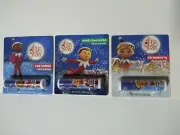 Set Of 3 An Elf's Story Christmas Holiday Flavored Lip Balms Elf On A Shelf New!