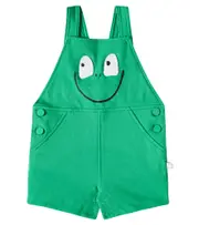 [Stella McCartney Kids] Stella McCartney Kids Baby Frog cotton jersey playsuit M 6 green