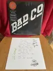 (Bad Company) Paul Rodgers & Simon Kirke Autograph Setlist LP Album Limited Edt.