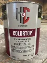 H&C Exterior ColorTop Concrete Sealer /Light Taupe/ Solvent-Based/ Gallon