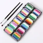 Face Body Paint Palette Neon Face Painting for Birthday Raves Carnivals