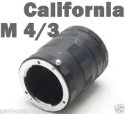 Macro Extension Tube Micro M 4/3 MFT Cameras Olympus PEN E-PL3 2 1 E-PL1s OM-D