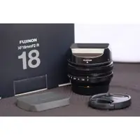 在飛比找蝦皮購物優惠-Fujifilm 富士 XF 18mm F2 R (非 12