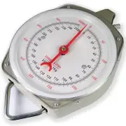 Hanging Spring Dial Scale 550Lb/250Kg Big Game Scale，Hanging Scale with 2 S-Hook