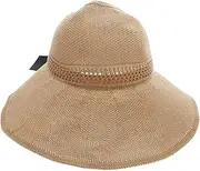 [WOFASHPURET] Empty Straw Hat Straw Woven Hat Sun Hat for Women Outdoor Straw Hat Straw Sun Hats Caps for Women Funny Bucket Hat Straw Hats Big Straw Hat Bucket Hats for Women Summer Hat Khaki