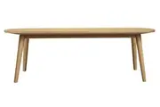 CT Huntley Solid Oak Bench - Natural