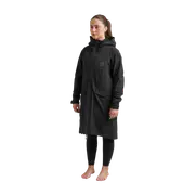 Women's Pursuit Waterproof Lightweight Changing Robe Jacket-Black