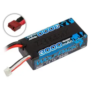 【Team Associated 阿蘇仕】Reedy WolfPack 3S短版硬殼鋰電池 3000mAh 30C 11.1V DEPY759(遙控車 鋰電池)