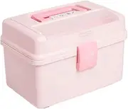 First Aid Kit Plastic First Aid Box Medicine Storage Box Household Portable Handle Medical Medicine Storage Box Medical Box First Aid Box