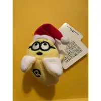 在飛比找蝦皮購物優惠-全新 聖誕 小小兵 香蕉 娃娃 聖誕帽 正版 minions