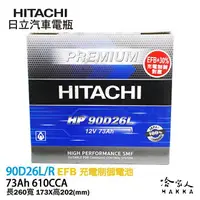 在飛比找樂天市場購物網優惠-【 HITACHI 日立 】90D26L 汽車電池 IS R