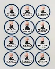 Boss baby Personalised Birthday Stickers | return Gift Stickers