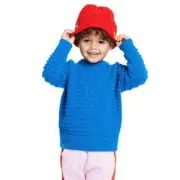 LEGO x Target Blue Textured Dot Brick Crewneck Sweater 2T