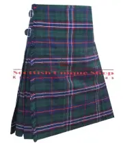 Scottish National Tartan 8 Yard Kilt For Men's Traditional Kilts Custom Size