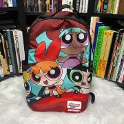 SPRAYGROUND POWERPUFF GIRLS NEVER BACK DOWN BACKPACK / BOOK BAG RARE
