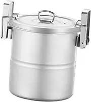 Eigell Portable Rice Cooker for Camping with Lid and Steamer for Outdoor Activities
