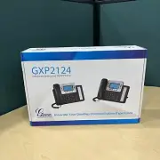 Grandstream GXP2124 VoIP PoE 4 Line Office Desktop Phone