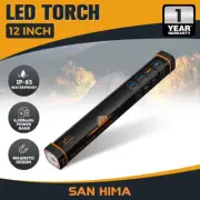 San Hima LED Torch Light Large Power Bank Flashlight Lithium USB Rechargeable