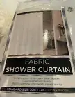 New Sultans Linens White Standard Shower Curtain 70" X 72" 100% Polyester,