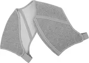 Versatile Warm Shoulder Shawl Sleep Shoulder Support Sling Back Straightener Neck Pad Grey