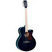 Tanglewood TW4EBLA Winterleaf Blonde Superfolk C/E Guitar Bondi Blue Gloss