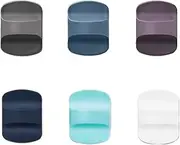 Magslider 6 Pack Replacement for YETI Magnetic Lids (Nordic Blue, Nordic Purple, Charcoal, Navy, White, Seafoam)