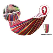 320KG Double Hanging Hammock Garden Outdoor Travel Beach Swinging Bed Camping AU