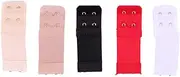 [WOFASHPURET] 2 Row Bra Extender Bra Extender Hooks Bra Buckle for Underwear Extension