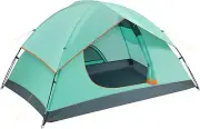 Clays Camping Tent 4 Person Family Dome Tent Teal NEW Waterproof Rain Fly Bag