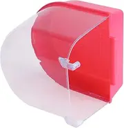 GALPADA Caged with Cover for Small Birds Durable Bathing Cage for Canaries Budgies and Parrots and Design Red