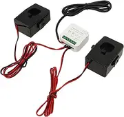 Single Phase WiFi Smart Energy Meter Switch with 2 CT Clamps for Efficient Monitoring of Energy Usage, Ideal for Homeowners and Business Owners
